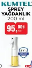 KUMTEL SPREY YAĞDANLIK 200 ML